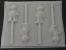 322sp Tele Friend Chocolate or Hard Candy Lollipop Mold